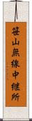 笹山無線中継所 Scroll