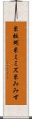 糸蚯蚓 Scroll