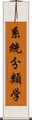 系統分類学 Scroll