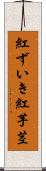 紅ずいき Scroll