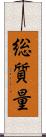 総質量 Scroll