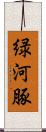 緑河豚 Scroll