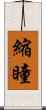 縮瞳 Scroll