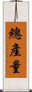 總產量 Scroll