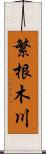 繁根木川 Scroll