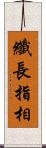 纖長指相 Scroll