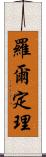 羅爾定理 Scroll