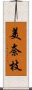 美奈枝 Scroll