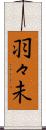 羽々未 Scroll