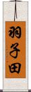 羽子田 Scroll