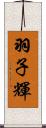 羽子輝 Scroll