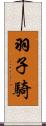 羽子騎 Scroll