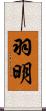羽明 Scroll