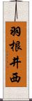 羽根井西 Scroll