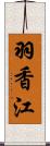 羽香江 Scroll