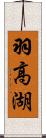 羽高湖 Scroll