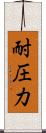 耐圧力 Scroll