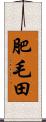 肥毛田 Scroll