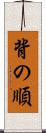 背の順 Scroll