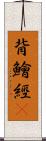 背鱠經屛 Scroll