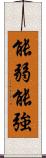 能弱能強 Scroll