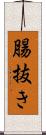 腸抜き Scroll