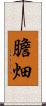 膽畑 Scroll