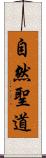 自然聖道 Scroll
