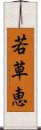 若草恵 Scroll
