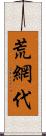 荒網代 Scroll
