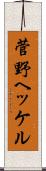 菅野ヘッケル Scroll