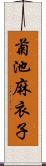 菊池麻衣子 Scroll