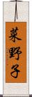 菜野子 Scroll