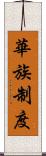 華族制度 Scroll