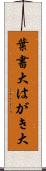 葉書大 Scroll