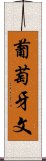 葡萄牙文 Scroll