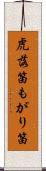 虎落笛 Scroll