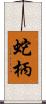 蛇柄 Scroll
