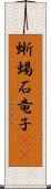 蜥蜴 Scroll