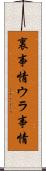 裏事情 Scroll