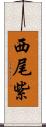 西尾紫 Scroll