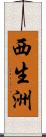 西生洲 Scroll