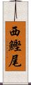 西鰹尾 Scroll