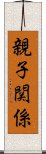 親子関係 Scroll