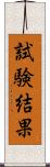 試験結果 Scroll