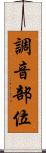 調音部位 Scroll