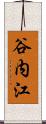 谷内江 Scroll