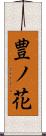 豊ノ花 Scroll
