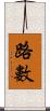 路數 Scroll