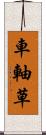 車軸草 Scroll